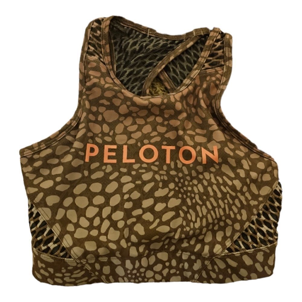 PELOTON X WITH Ombre‎ Animal Print Sports Bra - Size XS